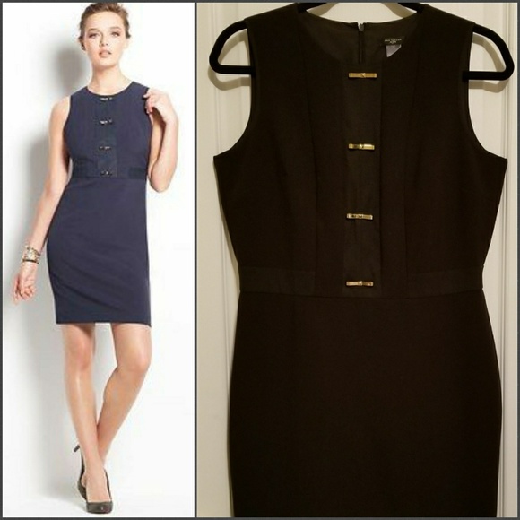 Ann Taylor Dresses & Skirts - NWT Ann Taylor Black Knee Length Sheath Dress